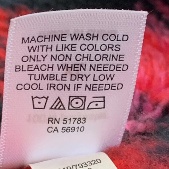 Maurices Shorts size L High Rise Sherpa Plaid Pajama Casual - Picture 5 of 8